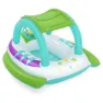 Bestway Space Splash Barns Oppblåsbare Båt unisex, Multicolour, 107 x 112cm