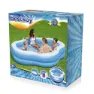 Bestway Splashview 270x198x51 Cm Rektangulært Oppblåsbart Basseng unisex, Blue / white, 821L