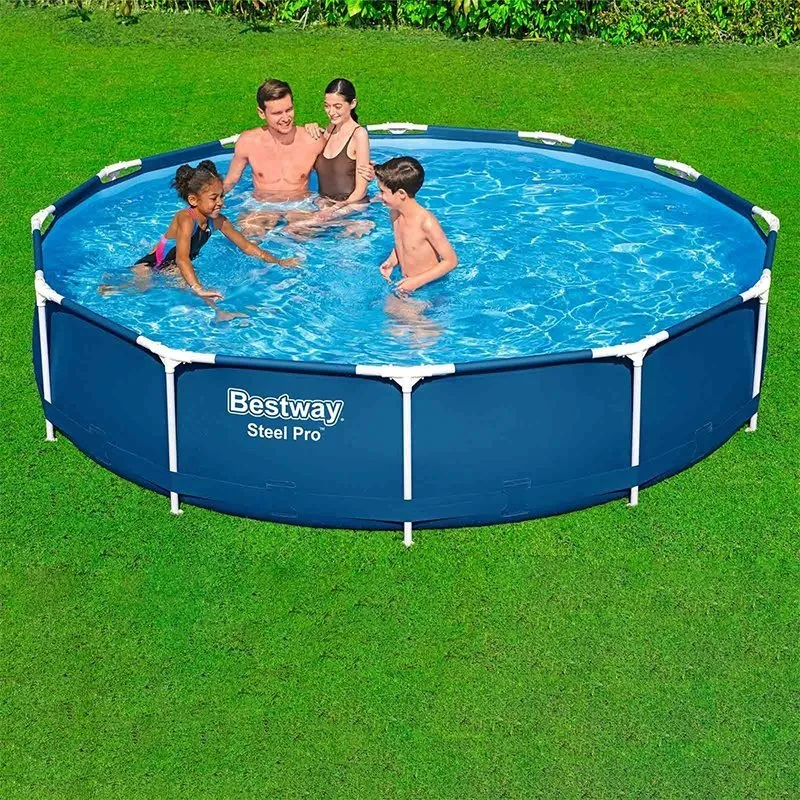 Bestway Stål 56706 Rundt Over Bakken Basseng, Navy / blue, 366 x 76cm Bestway Stål 56706 Rundt Over Bakken Basseng, Navy / blue, 366 x 76cm