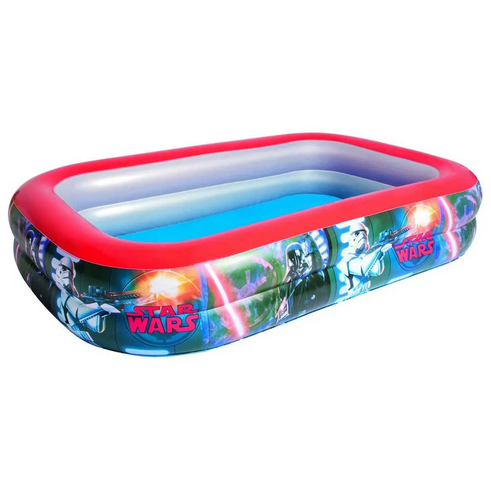 Bestway Star Wars 262x175x51 Cm Rektangulært Oppblåsbart Basseng unisex, Multicolour, 778L Bestway Star Wars 262x175x51 Cm Rektangulært Oppblåsbart Basseng unisex, Multicolour, 778L