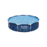 Bestway Steel Pro Tropical Leaf Ø 305x66 Cm Stål Rundt Overjordisk Basseng, Blue, 4062L