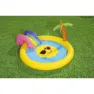 Bestway Sunnyland Splash 237x201x104 Cm Rundt Oppblåsbart Basseng unisex, Yellow / blue, 59L