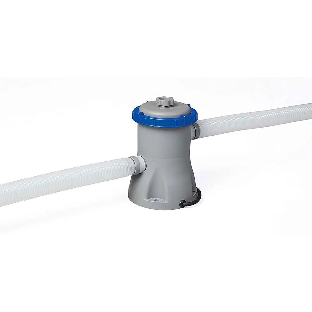 Bestway Svømmebassengfilter 1.249 Liter Per Time unisex, Grey / white, One Size