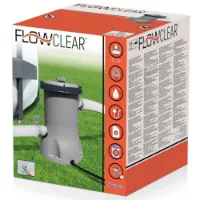 Bestway Svømmebassengfilter 2.000 Liter Per Time unisex Bestway Svømmebassengfilter 2.000 Liter Per Time unisex