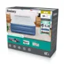 Bestway Tritech Queen Built-in Ac Pump Dobbel Luftmadrass, Blue / grey, 203 x 152 x 61cm