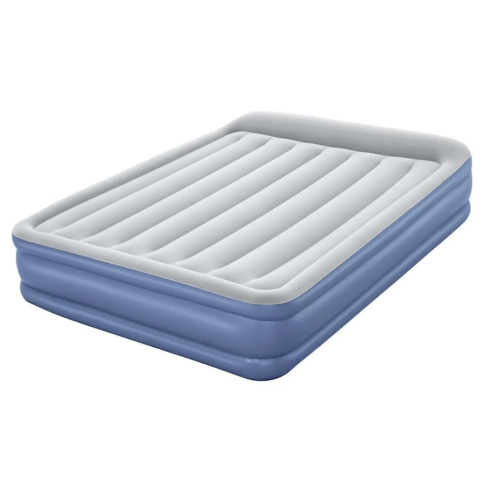 Bestway Tritech Queen Reinforced Dobbel Luftmadrass Med Innebygd Pumpe
