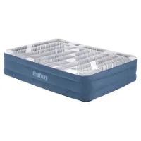 Bestway Tritech Queen Reinforced I-beam Dobbel Luftmadrass Med Innebygd Pumpe Bestway Tritech Queen Reinforced I-beam Dobbel Luftmadrass Med Innebygd Pumpe