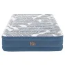 Bestway Tritech Queen Reinforced I-beam Dobbel Luftmadrass Med Innebygd Pumpe, Blue / grey, 203 x 152 x 46cm