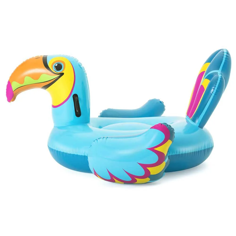 Bestway Tucan Pool Luftmadrass unisex, Blue, 207 x 150cm Bestway Tucan Pool Luftmadrass unisex, Blue, 207 x 150cm