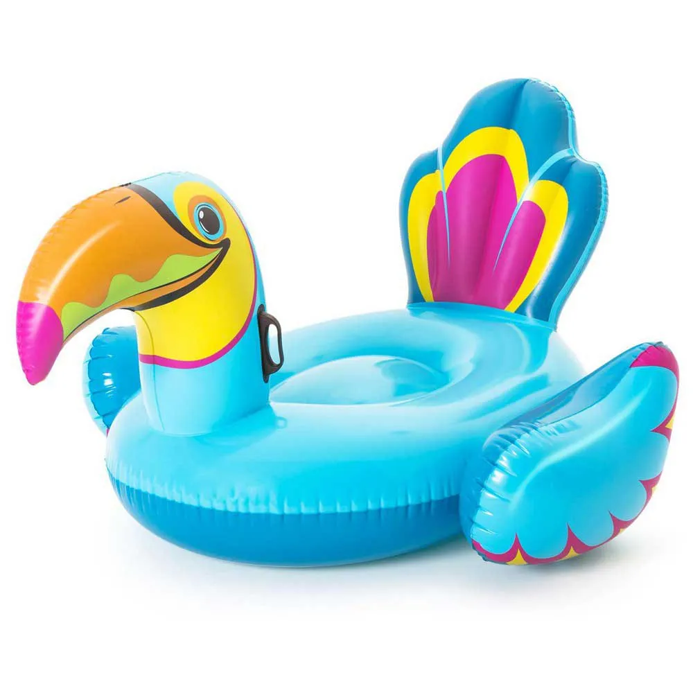 Bestway Tucan Pool Luftmadrass unisex, Blue, 207 x 150cm Bestway Tucan Pool Luftmadrass unisex, Blue, 207 x 150cm
