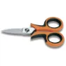 Beta Utensili Elektrikersaks Med Rette Blader 44 Mm, Orange / black / silver, One Size