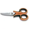 Beta Utensili Elektrikersaks Med Runde Blader 44 Mm, Orange / black / silver, One Size