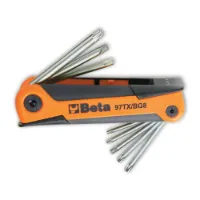 Beta Utensili T9/t10/t15/t20/t25/t27/t30/t40 Skiftenøkkel 8 Stykker Beta Utensili T9/t10/t15/t20/t25/t27/t30/t40 Skiftenøkkel 8 Stykker
