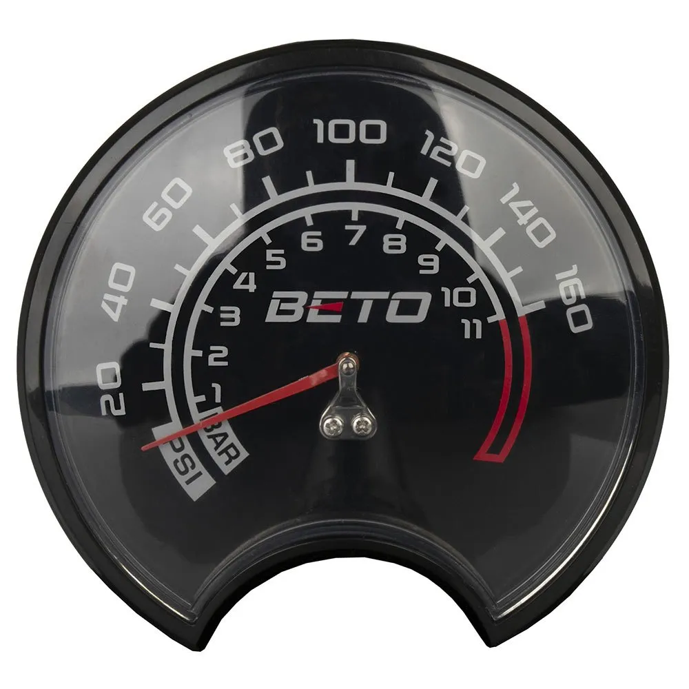 Beto Tubeless Sykkelpumpe, Black, 160psi Beto Tubeless Sykkelpumpe, Black, 160psi