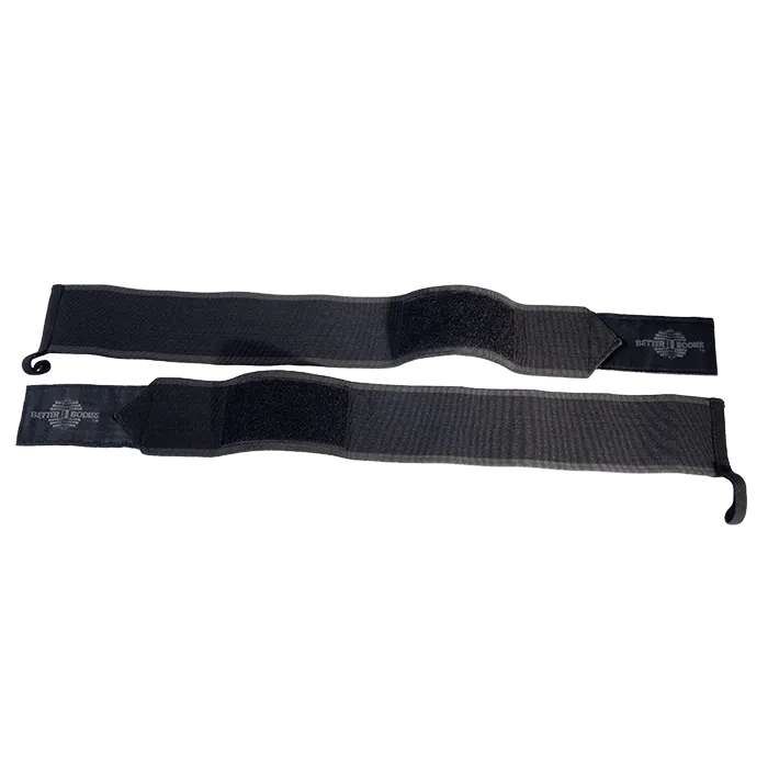 Better Bodies Heavy BB Wrist Wraps, Black