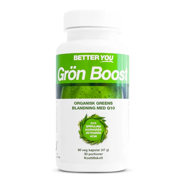 Better You Grønn Boost Kapsler, 60 kapsler