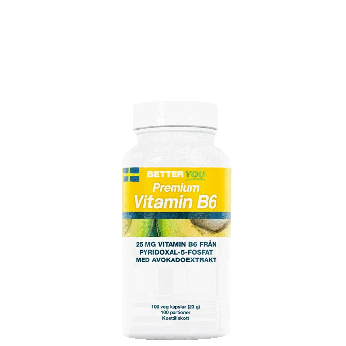 Better You Premium Vitamin B6 100 kapsler