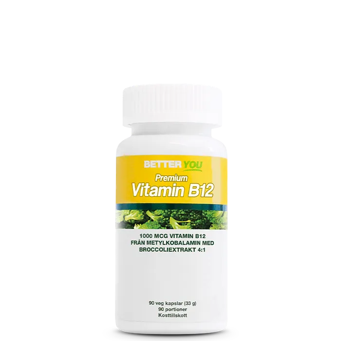 Better You Vitamin B12, 90 kapsler
