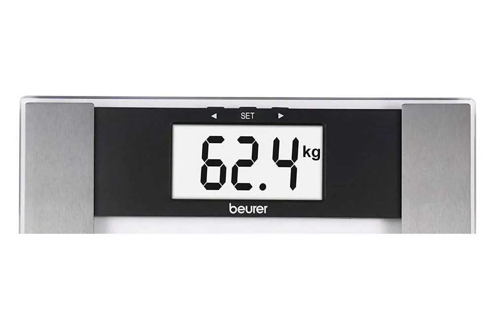Beurer Bg17 Vekt, Silver / black / clear, One Size