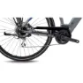 BH Bikes Atom City Bh1e 700c Acera 2023 Elektrisk Sykkel, Silver / blue / silver, M, 500Wh, Elsykkel