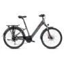 BH Bikes Atom Street 26´´ Acera 2022 Elektrisk Sykkel, Silver / red / silver, One Size, Elsykkel