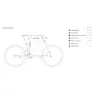 BH Bikes City Indie Altus M315 Sykkel, White / silver / copper, M, Bysykkel