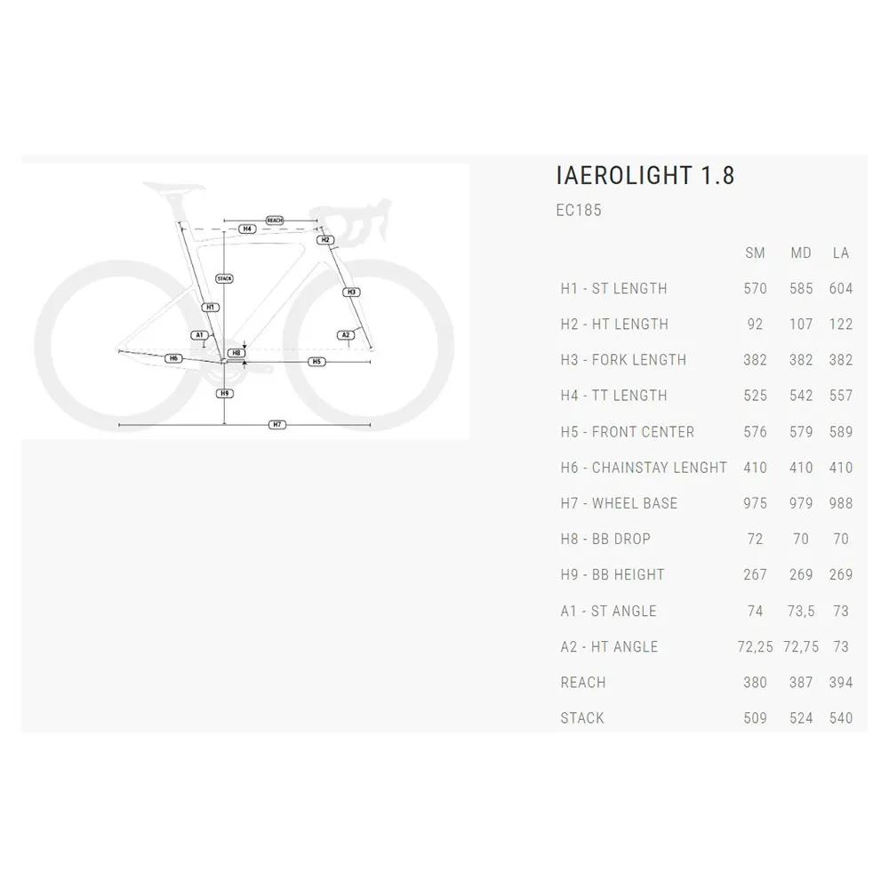 BH Bikes Iaerolight 1.8 Bhz Ultegra Di2 2025 Elektrisk Landeveissykkel, Elsykkel BH Bikes Iaerolight 1.8 Bhz Ultegra Di2 2025 Elektrisk Landeveissykkel, Elsykkel