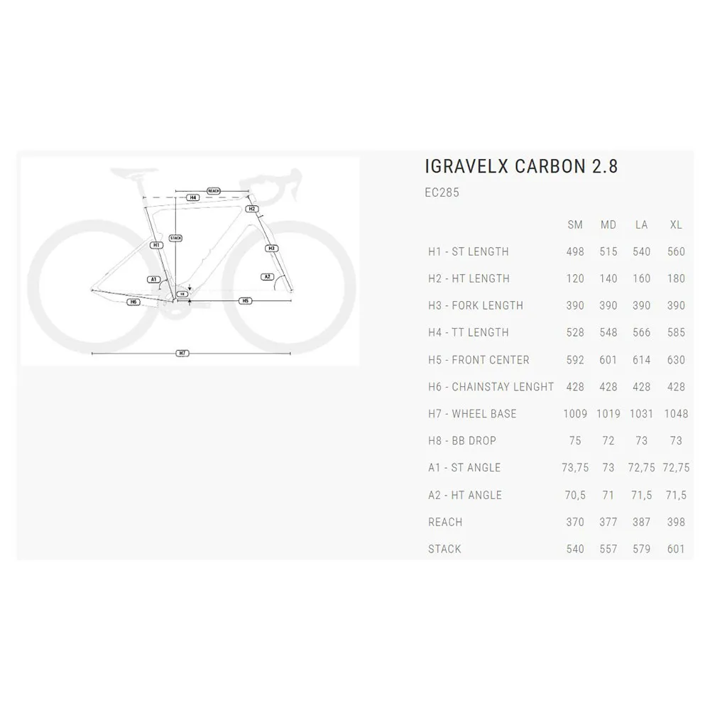 BH Bikes Igravelx Carbon 2.8 28`` Grx 2025 Elektrisk Grussykkel, Elsykkel