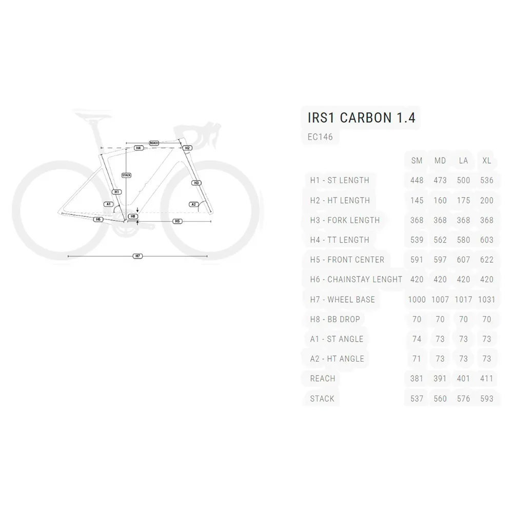 BH Bikes Irs1 Carbon 1.4 2ezmag 105 2026 Elektrisk Landeveissykkel, Elsykkel