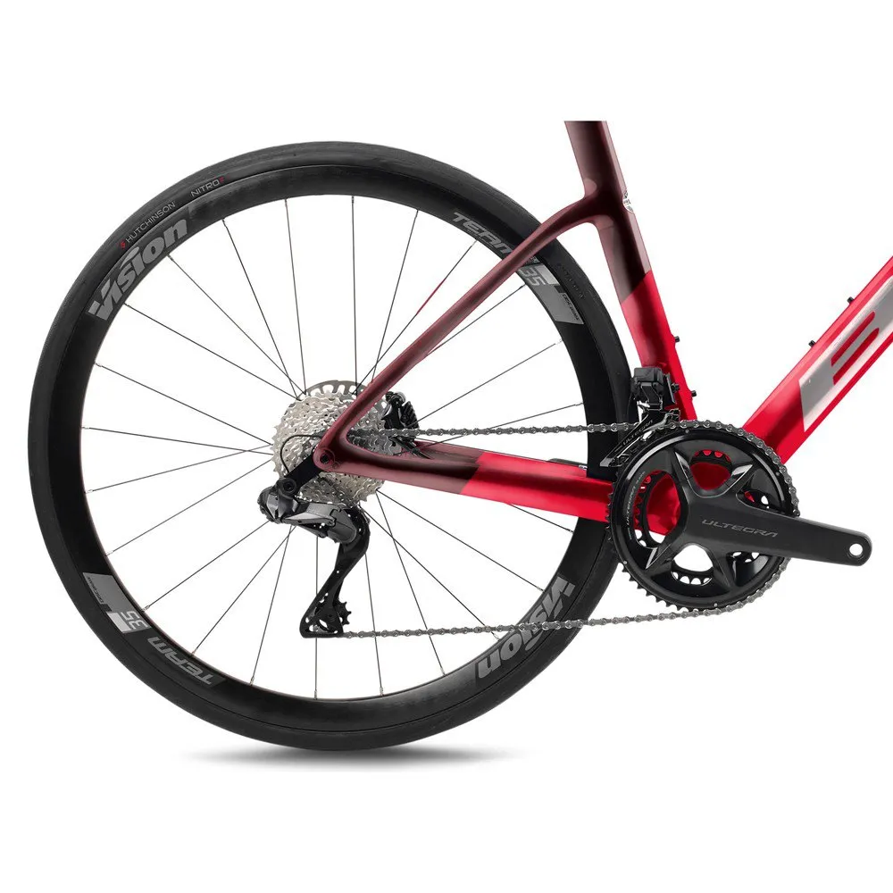 BH Bikes Rs1 4.5 Ultegra Di2 2023 Landeveissykkel, Red / copper / red 1
