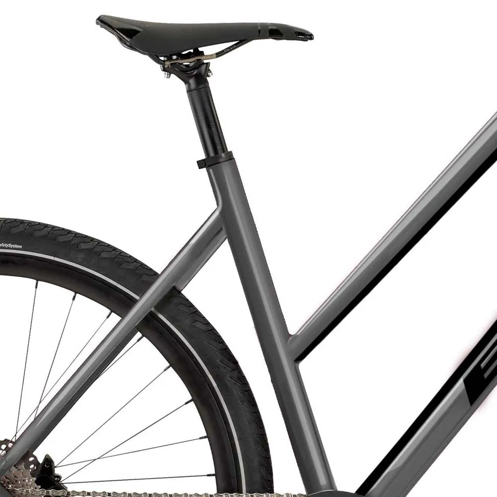 BH Bikes Silvertip Jet 700c Xt 2025 Sykkel, Grey / black / grey, M, Bysykkel BH Bikes Silvertip Jet 700c Xt 2025 Sykkel, Grey / black / grey, M, Bysykkel