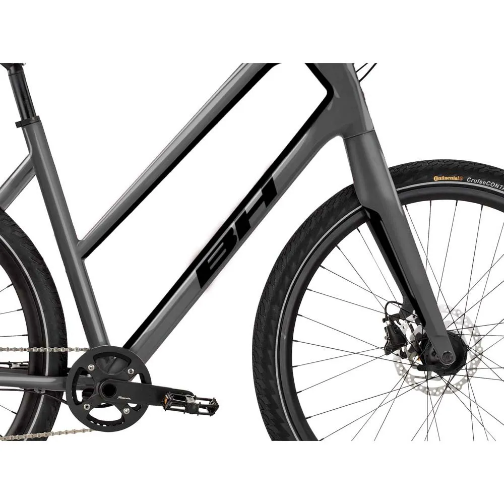 BH Bikes Silvertip Jet 700c Xt 2025 Sykkel, Grey / black / grey, M, Bysykkel BH Bikes Silvertip Jet 700c Xt 2025 Sykkel, Grey / black / grey, M, Bysykkel