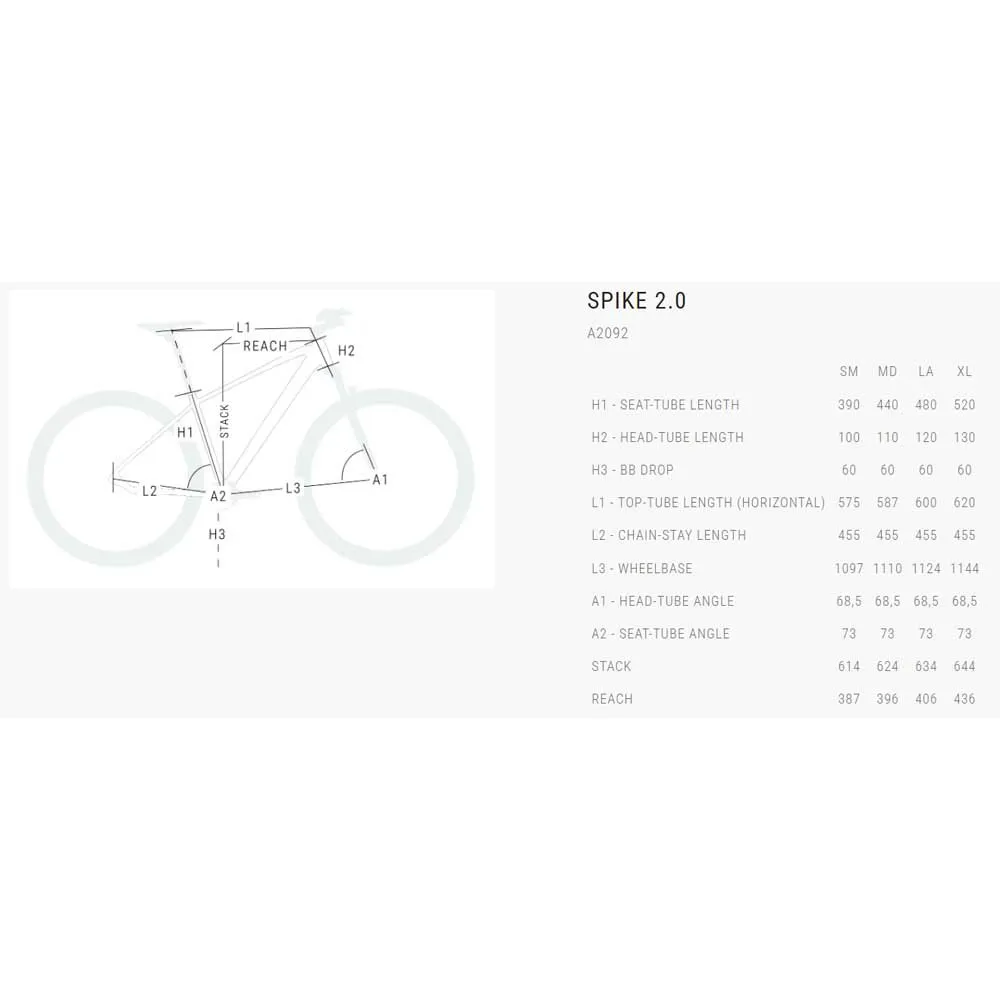 BH Bikes Spike 2.0 29´´ Altus 2025 Terrengsykkel BH Bikes Spike 2.0 29´´ Altus 2025 Terrengsykkel