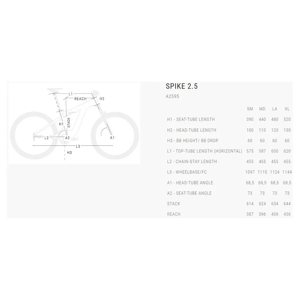 BH Bikes Spike 2.5 29´´ Deore 5120 2025 Terrengsykkel BH Bikes Spike 2.5 29´´ Deore 5120 2025 Terrengsykkel