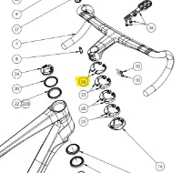 Bianchi 5mm 2-delt Spacer
