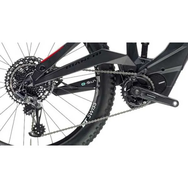 Bianchi E-suv Adventure 29/27.5´´ Gx Eagle 2023 Elektrisk Terrengsykkel, Black / celeste, 53, 720Wh, Elsykkel Bianchi E-suv Adventure 29/27.5´´ Gx Eagle 2023 Elektrisk Terrengsykkel, Black / celeste, 53, 720Wh, Elsykkel