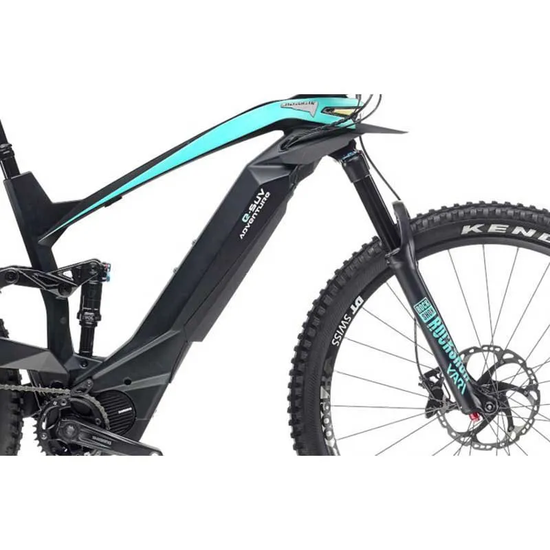Bianchi E-suv Adventure 29/27.5´´ Gx Eagle 2023 Elektrisk Terrengsykkel, Black / celeste, 53, 720Wh, Elsykkel Bianchi E-suv Adventure 29/27.5´´ Gx Eagle 2023 Elektrisk Terrengsykkel, Black / celeste, 53, 720Wh, Elsykkel