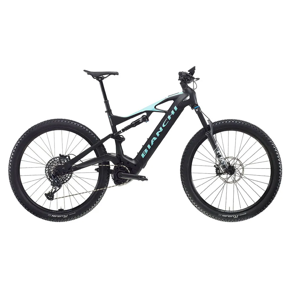 Bianchi E-vertic Fx-type 29´´ Gx Eagle 2024 Elektrisk Terrengsykkel, Black / ck16 matt, M, 750Wh, Elsykkel Bianchi E-vertic Fx-type 29´´ Gx Eagle 2024 Elektrisk Terrengsykkel, Black / ck16 matt, M, 750Wh, Elsykkel