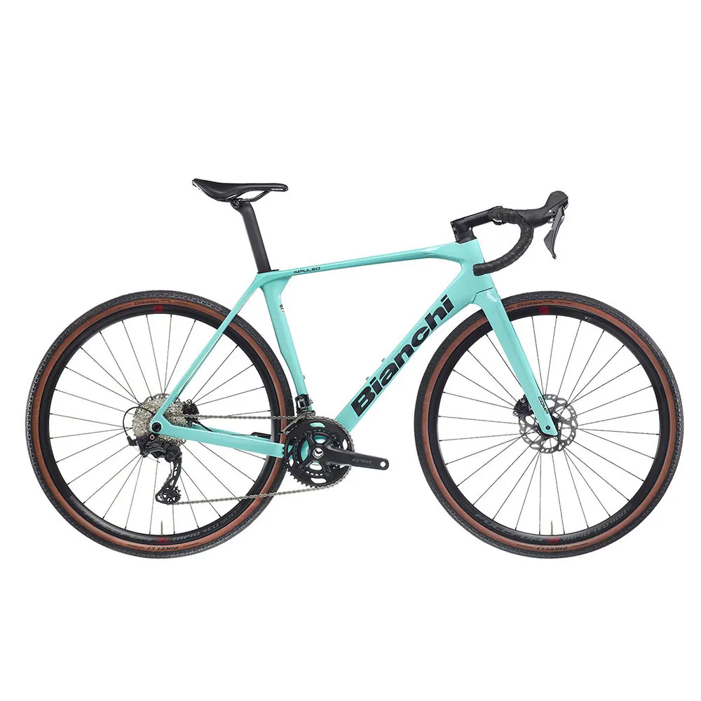 Bianchi Impulso Comp Grx610/810 2x12s 2025 Grussykkel, Gravel sykkel Bianchi Impulso Comp Grx610/810 2x12s 2025 Grussykkel, Gravel sykkel