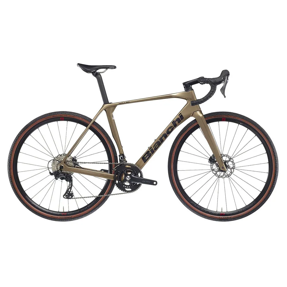 Bianchi Impulso Comp Grx610 Fulcrum Lite 2025 Grussykkel, Gravel sykkel