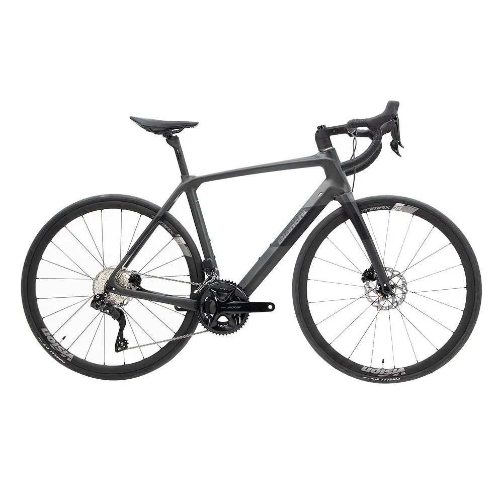 Bianchi Infinito 105 R7000 2023 Landeveissykkel, Black
