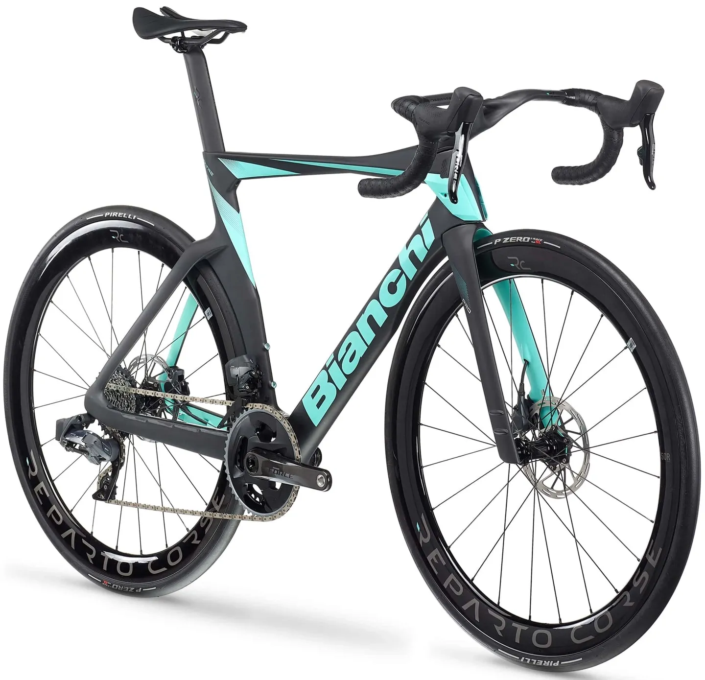 Bianchi Oltre Pro Landeveissykkel, Celeste