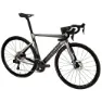 Bianchi Oltre Race Ultegra Di2 2024 Landeveissykkel, Graphite cangiante / graphite matt