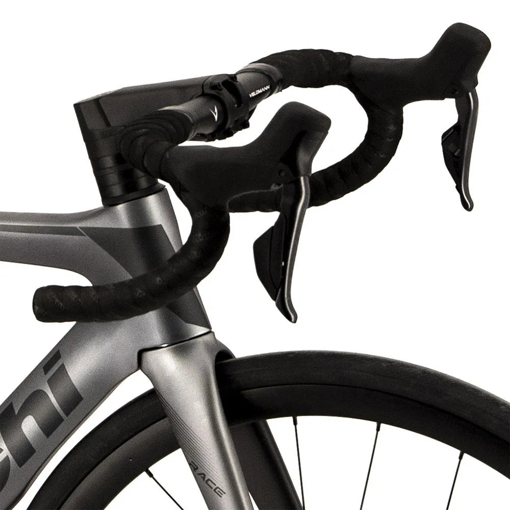 Bianchi Oltre Race Ultegra Di2 2024 Landeveissykkel, Graphite cangiante / graphite matt