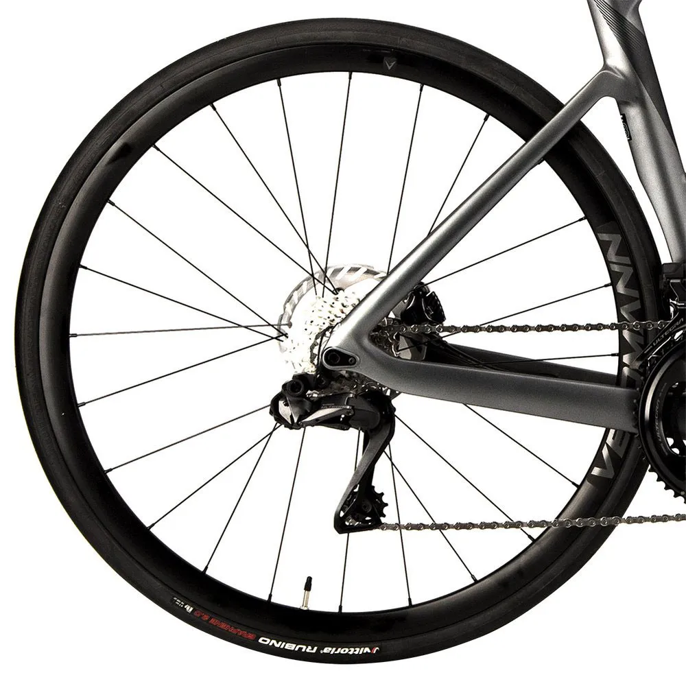 Bianchi Oltre Race Ultegra Di2 2024 Landeveissykkel, Graphite cangiante / graphite matt
