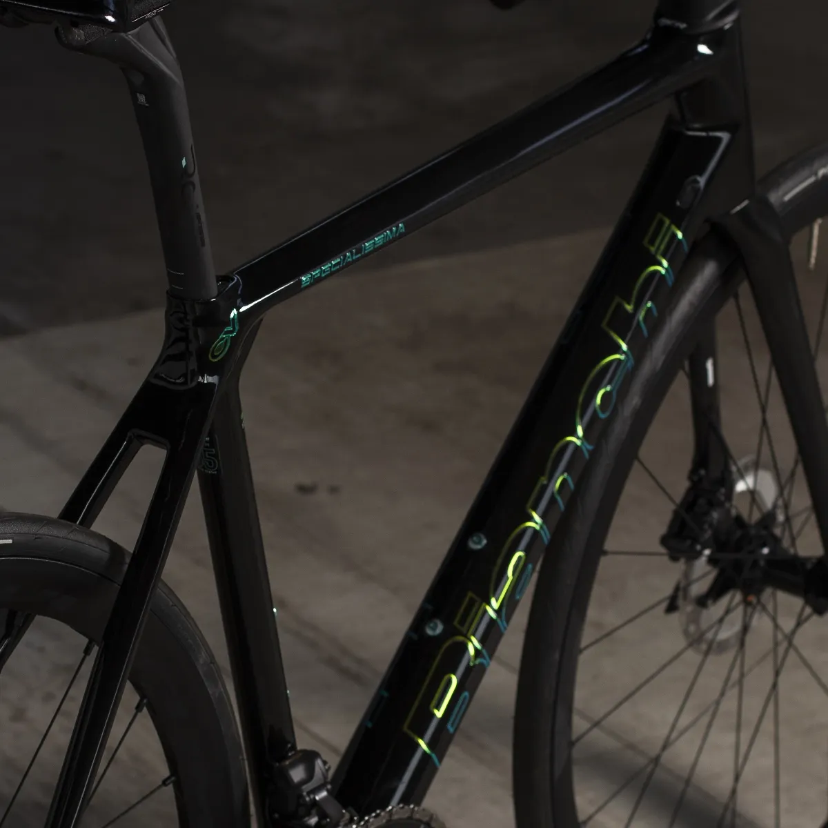 Bianchi Specialissima Landeveissykkel, Sort Bianchi Specialissima Landeveissykkel, Sort