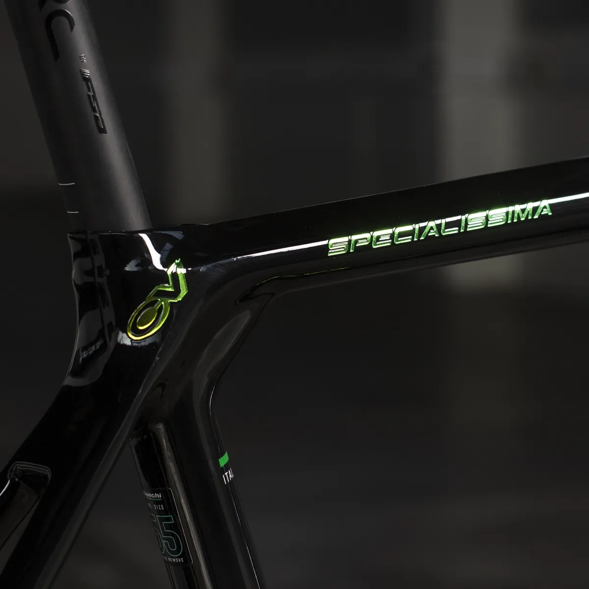 Bianchi Specialissima Landeveissykkel, Sort Bianchi Specialissima Landeveissykkel, Sort