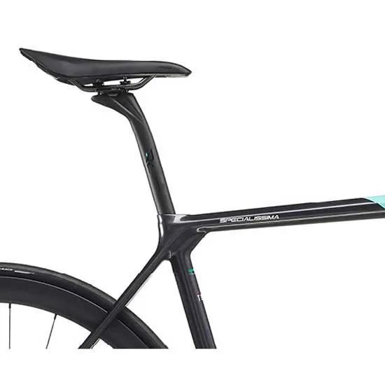 Bianchi Specialissima Pro Racing Team Ultegra Di2 2023 Landeveissykkel, Anthracite / ck16 rs2023