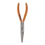 BICISUPPORT Halvrund Nese Tang 200mm, Orange, One Size