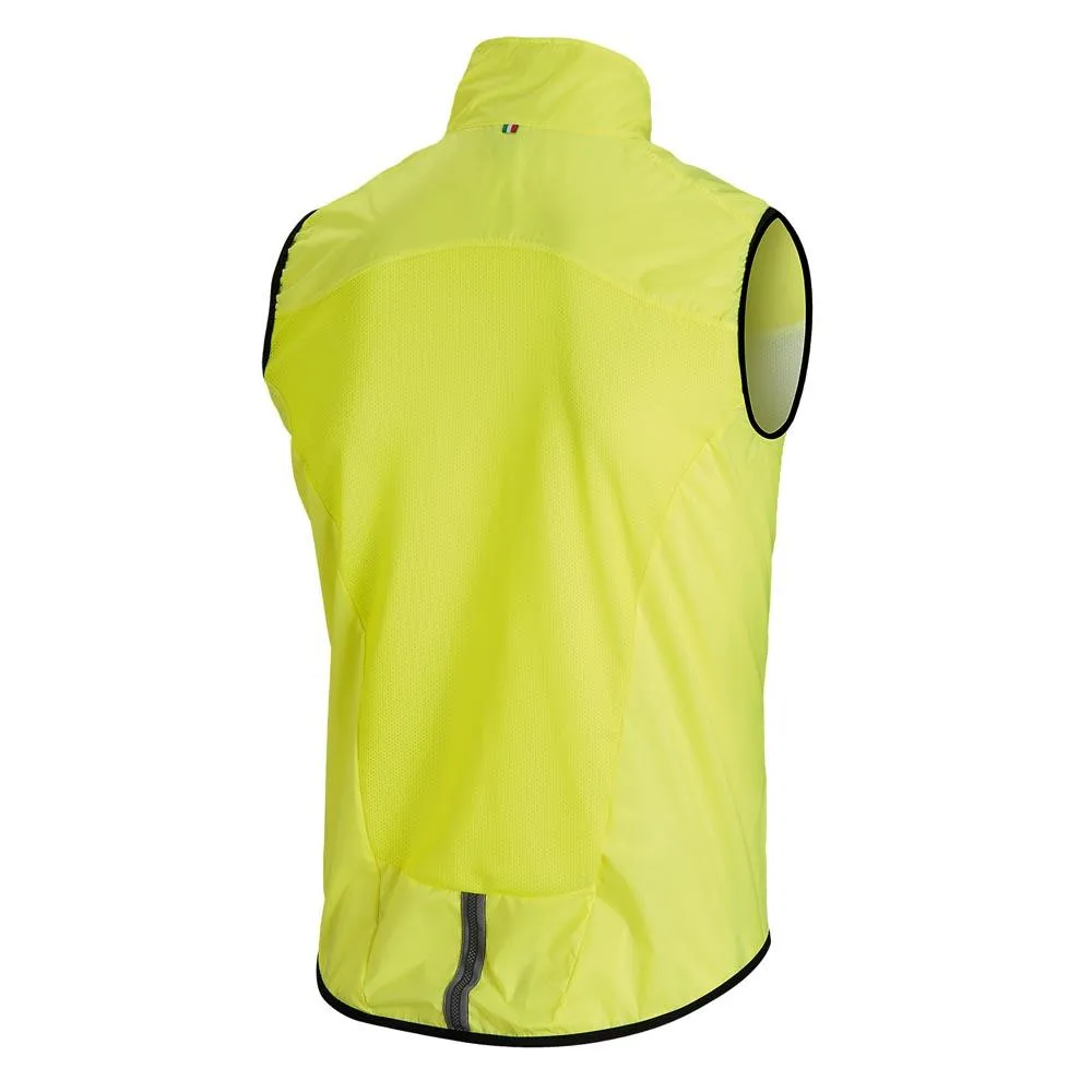 Bicycle Line Fiandre Windproof Vest, Yellow fluo